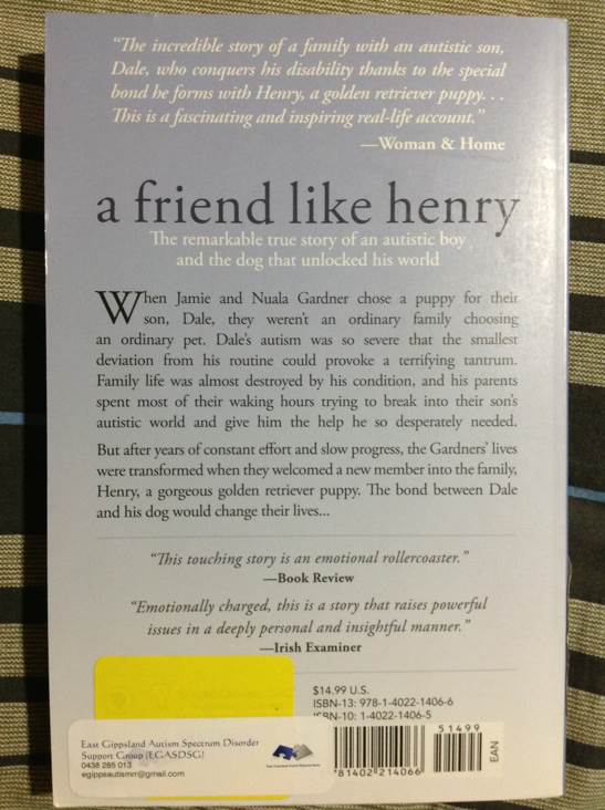 A Friend Like Henry - Nuala Gardner book collectible [Barcode 9781402214066] - Main Image 2