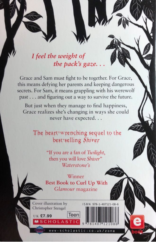 Linger - Maggie Stiefvater (Scholastic - Paperback) book collectible [Barcode 9781407121086] - Main Image 2