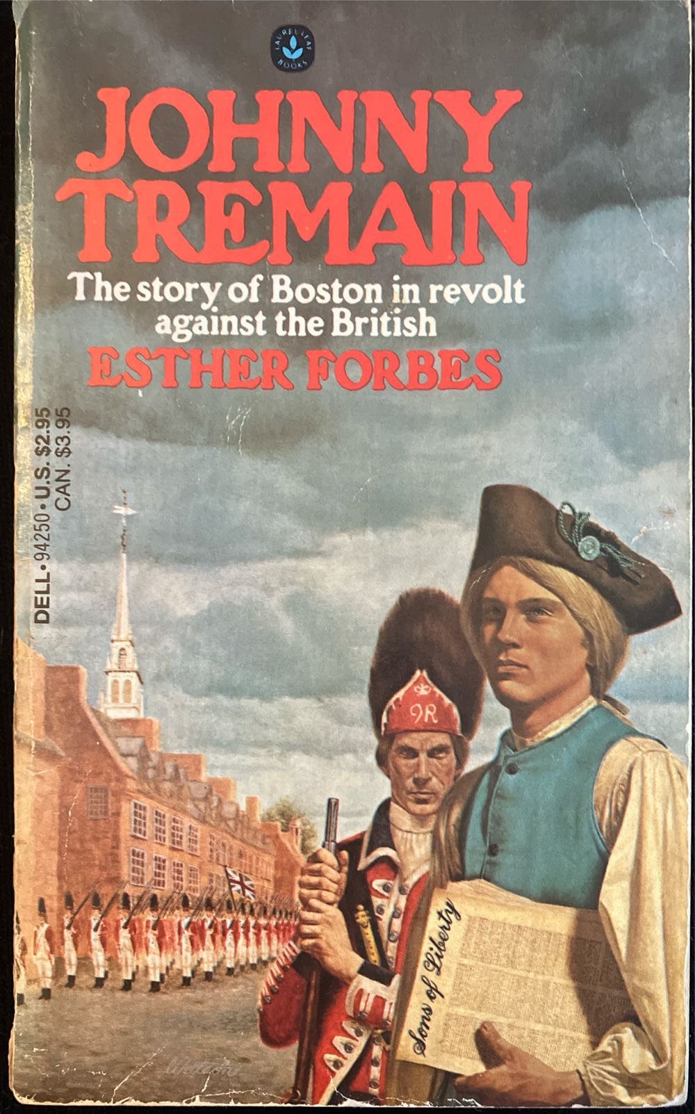 Johnny Tremain - Esther Forbes (Laurel Leaf - Hardcover) book collectible [Barcode 9780440942504] - Main Image 3
