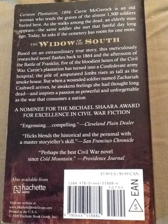 The Widow Of The South  book collectible - Main Image 2