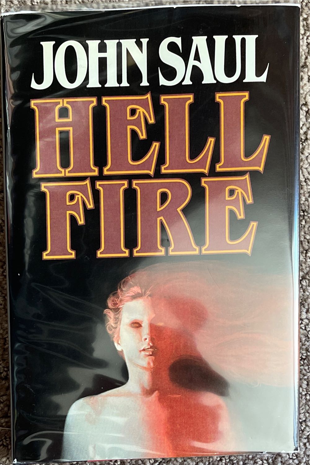 Hellfire - John Saul (Bantam - Hardcover) book collectible - Main Image 2
