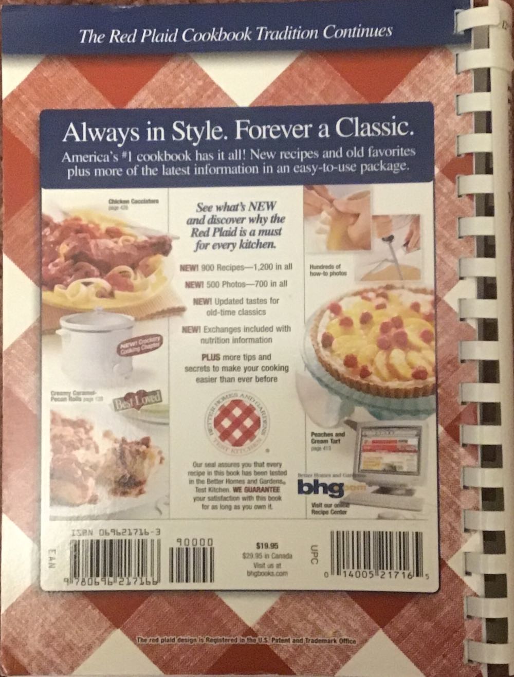 Better Homes & Gardens New Cook Book - Better Home And Gardens (Meredith Books - Comb Binding) book collectible [Barcode 9780696217166] - Main Image 3