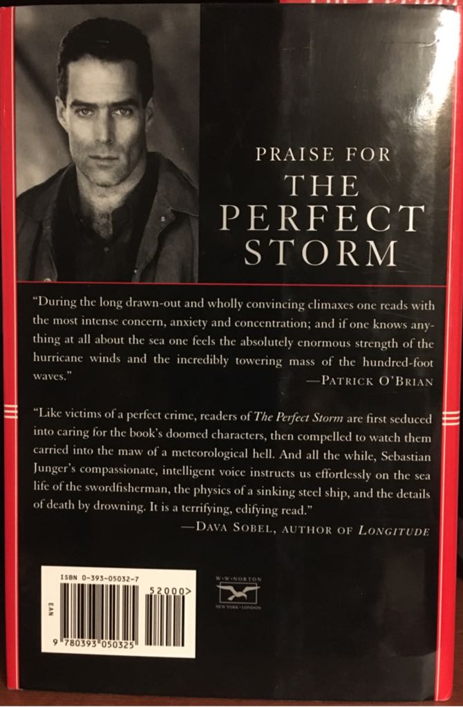 The Perfect Storm - Sebastian Junger (W. W. Norton & Company  - Hardcover) book collectible [Barcode 9780393050325] - Main Image 2
