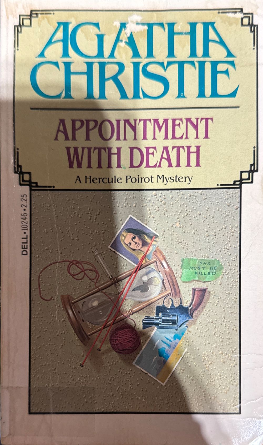 Appointment With Death - Agatha Christie (Dell Mystery - Paperback) book collectible [Barcode 9780440102465] - Main Image 2