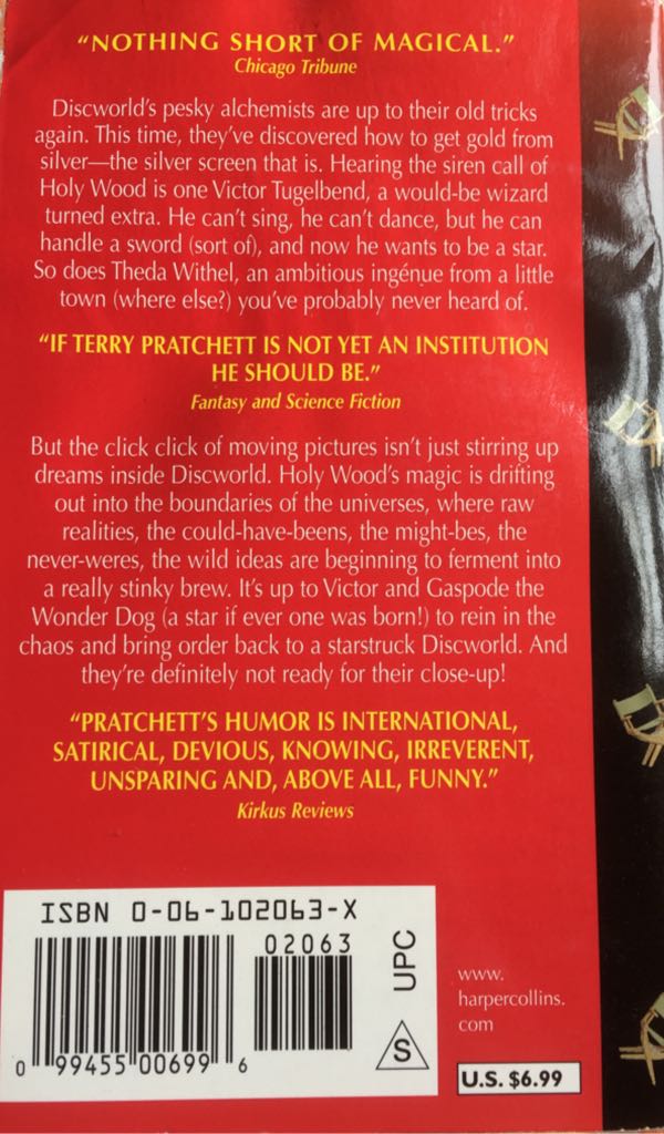 Moving Pictures  (HarperTorch - Paperback) book collectible - Main Image 2