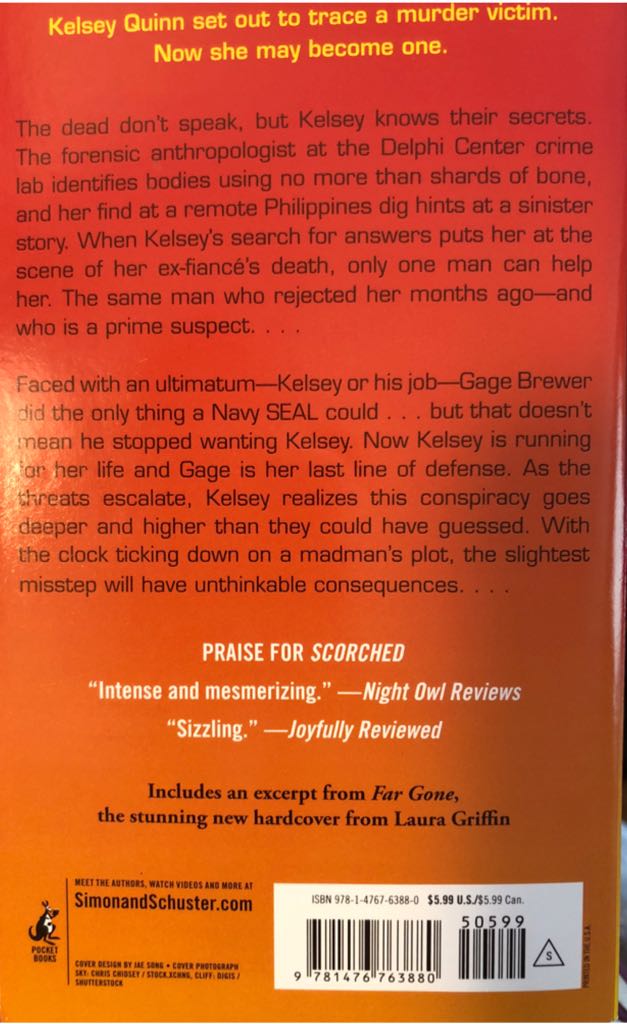 Scorched - Laura Griffin book collectible [Barcode 9781476763880] - Main Image 2