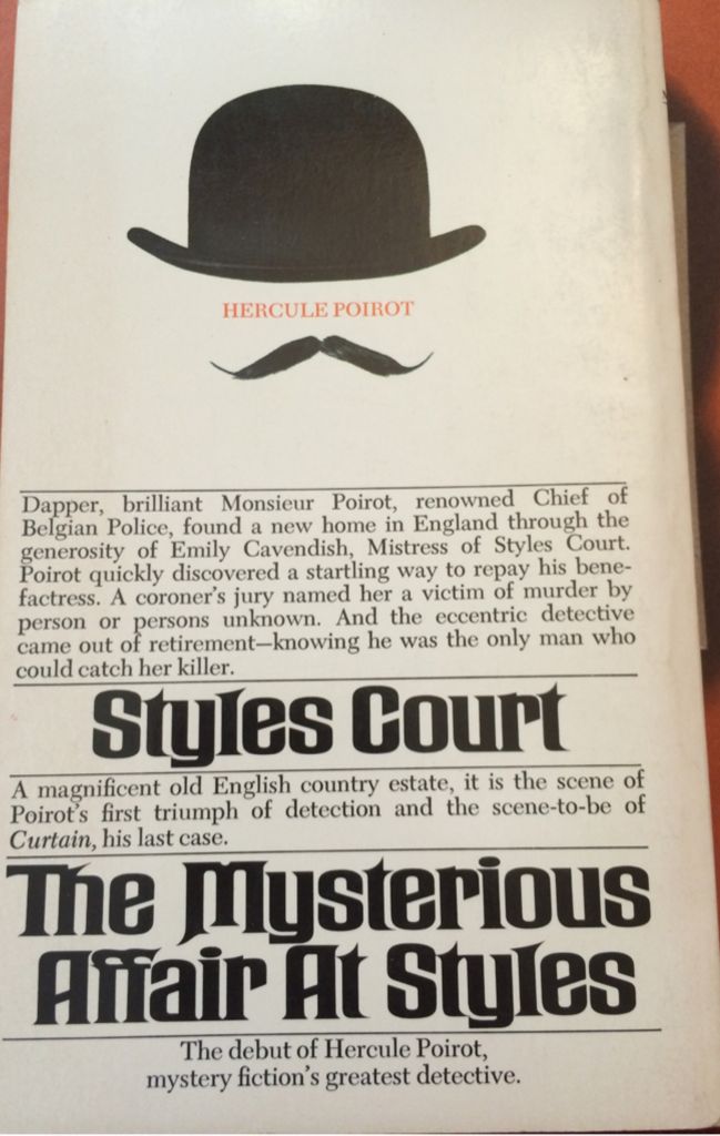 Mysterious Affair At Styles, The - Agatha Christie (A Bantam Book - Paperback) book collectible - Main Image 2