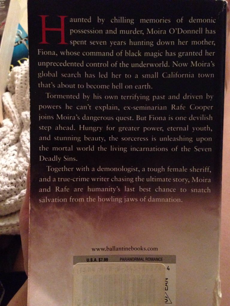 Original Sin - Allison Brennan (Ballantine Book - Paperback) book collectible [Barcode 9780345522764] - Main Image 2