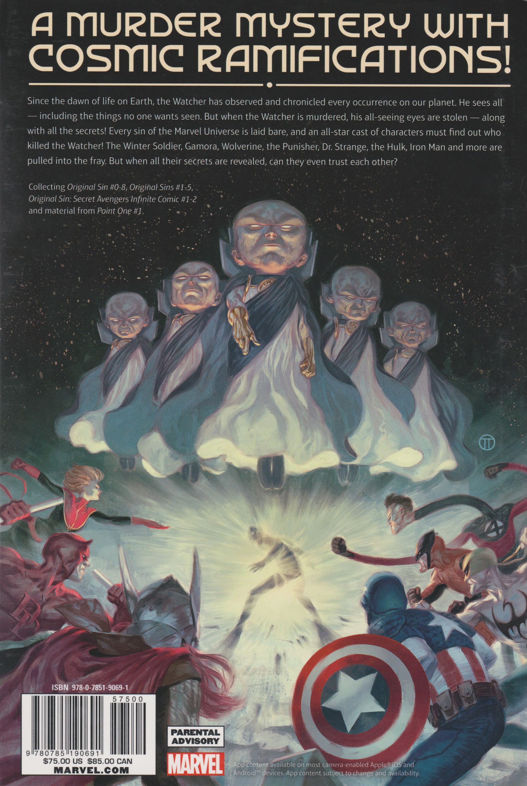 Original Sin - Mark Waid (Marvel Comics - Hardcover) book collectible [Barcode 9780785190691] - Main Image 2