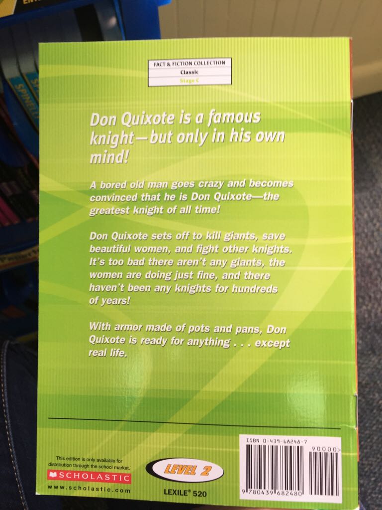 Don Quixote - Miguel de book collectible [Barcode 9780439682480] - Main Image 2