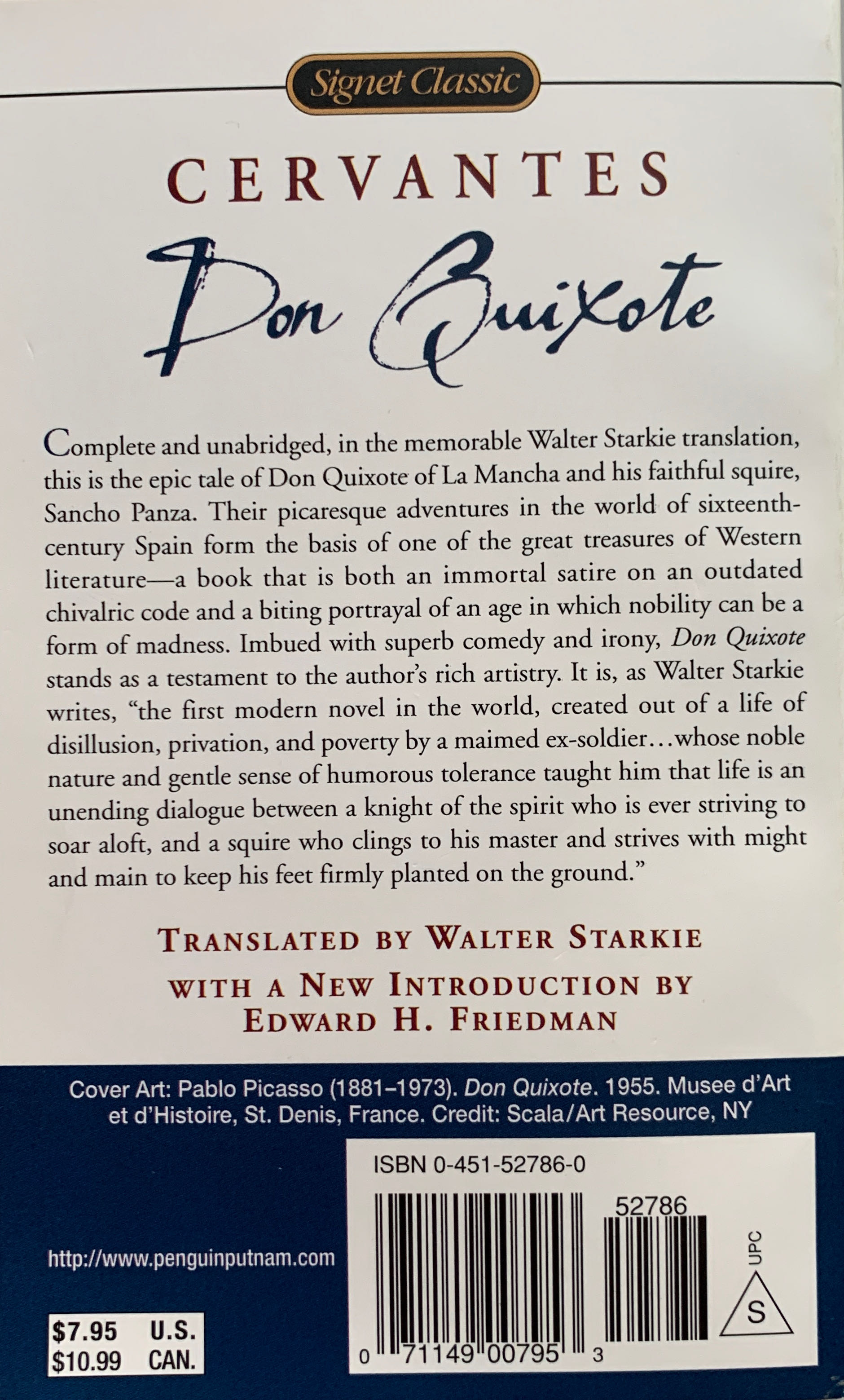 Don Quixote - Miguel De Cervantes (Signet Classics) book collectible [Barcode 9780451527868] - Main Image 2