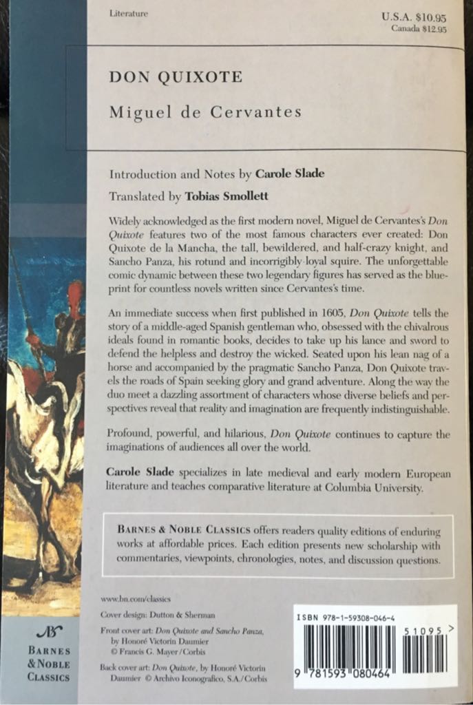 Don Quixote - Miguel De Cervantes (Barnes & Noble - eBook) book collectible [Barcode 9781593080464] - Main Image 2