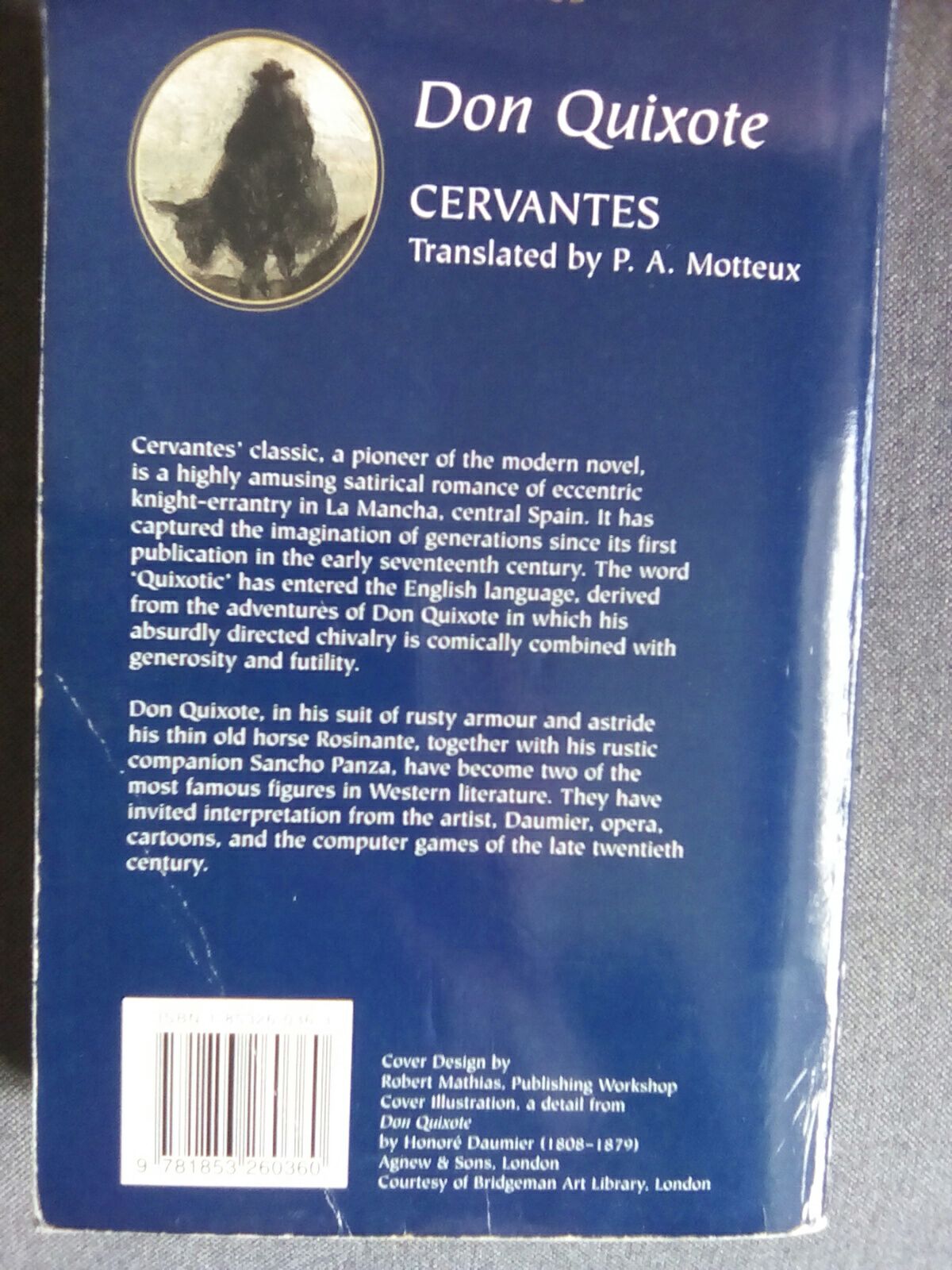 Don Quixote - Miguel De Cervantes (Wordsworth Editions - Paperback) book collectible [Barcode 9781853260360] - Main Image 2