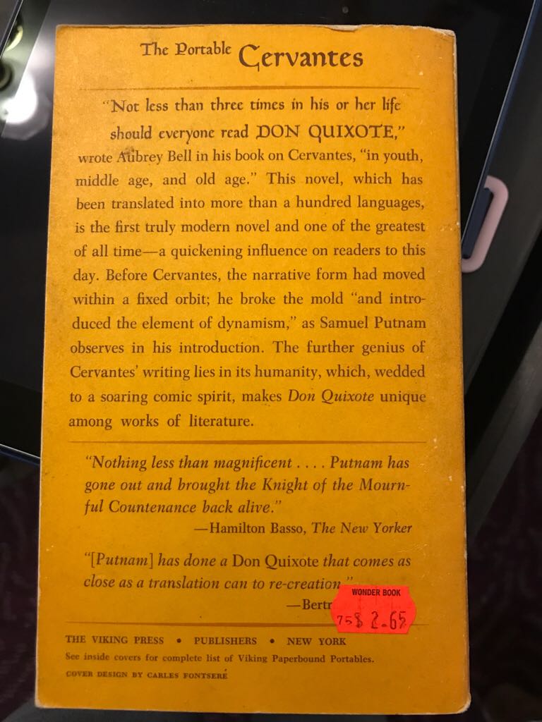 Don Quixote - Miguel de book collectible - Main Image 2