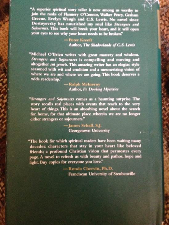 Strangers And Sojourners - Michael Obrien (Ignatius - Hardcover) book collectible [Barcode 9780898706093] - Main Image 2