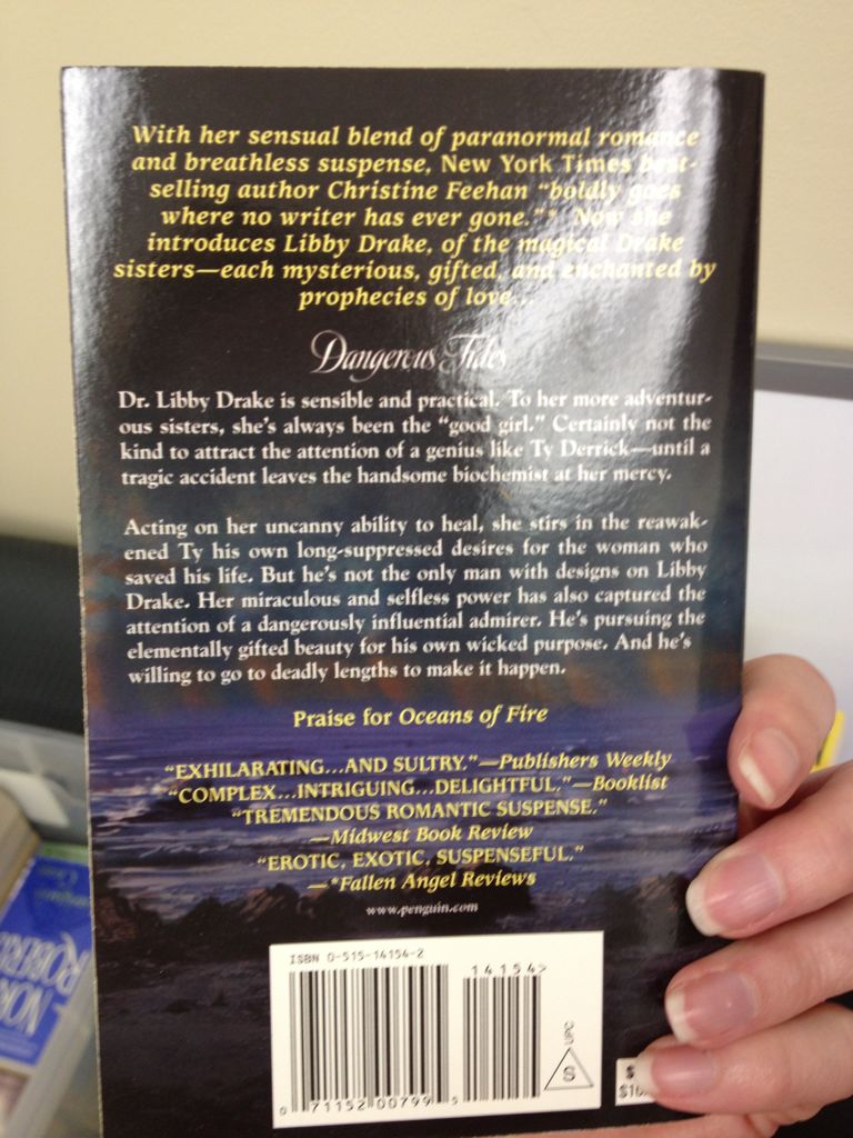 Dangerous Tides - Christine Feehan (Paperback) book collectible - Main Image 2