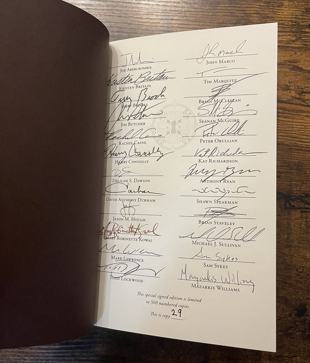 Unbound - Terry Brooks (Grim Oak Press - Hardcover) book collectible [Barcode 9780984713691] - Main Image 4