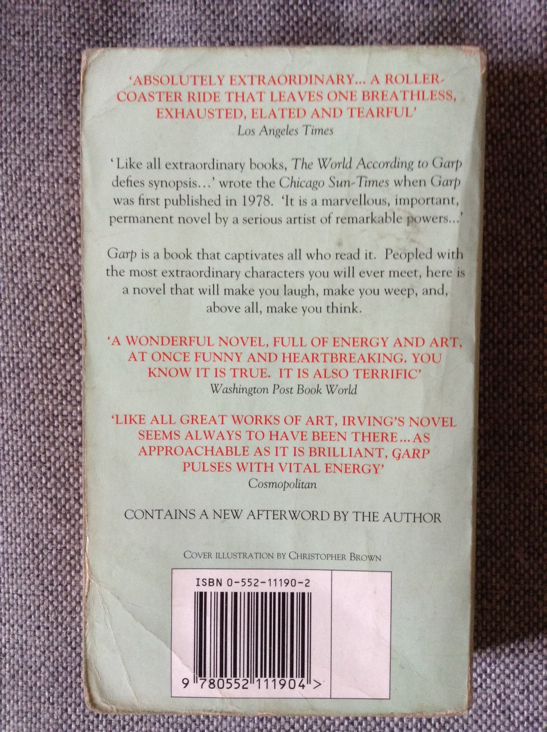 The World According to Garp - John Irving (Corgi Books - Paperback) book collectible [Barcode 9780552111904] - Main Image 2