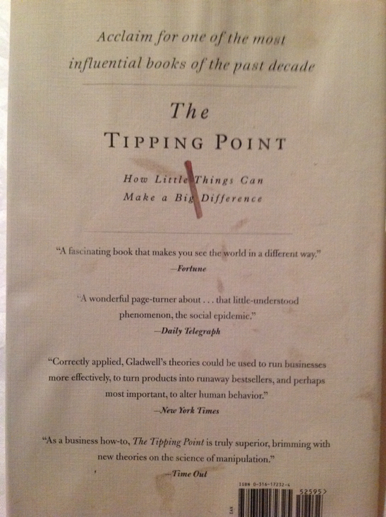 Blink - Malcolm Gladwell (Little, Brown - Hardcover) book collectible [Barcode 9780316172325] - Main Image 2