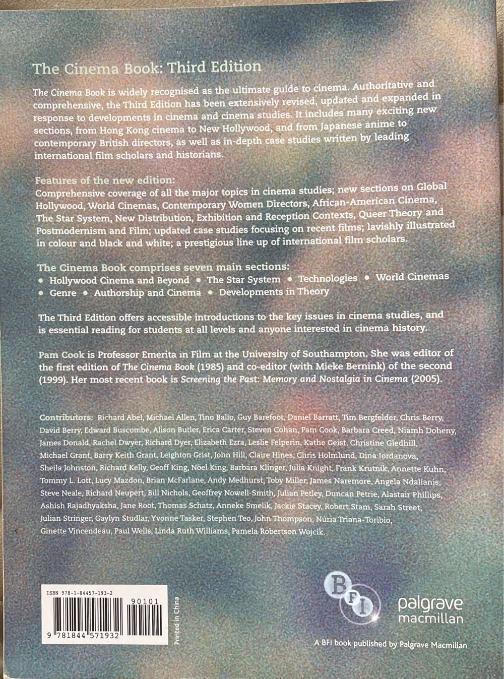 The Cinema Book - Various Authors (BFI - Paperback) book collectible [Barcode 9781844571932] - Main Image 2