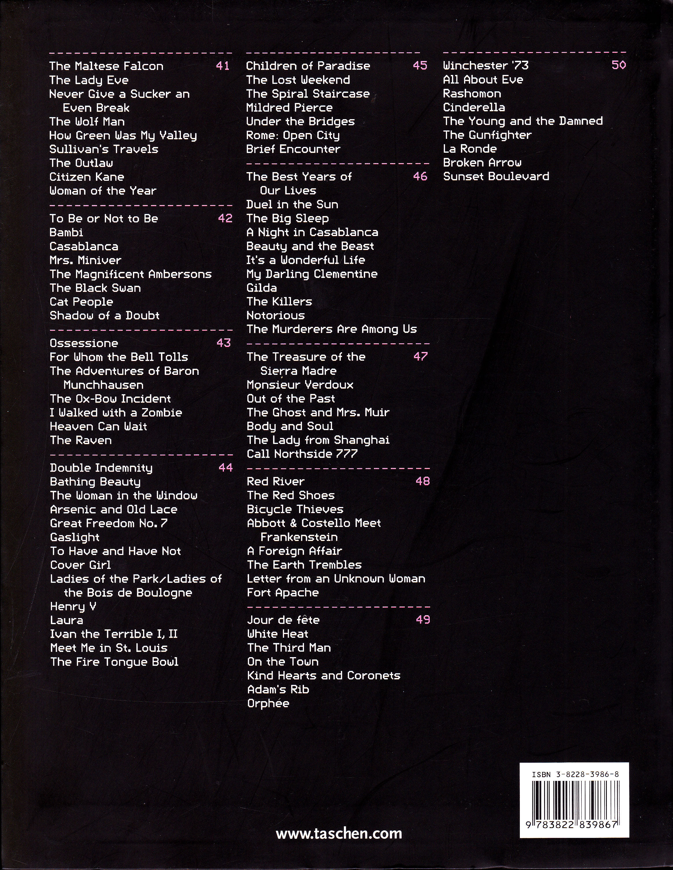 Movies Of The 40s - Jürgen Müller (Taschen - Paperback) book collectible [Barcode 9783822839867] - Main Image 2