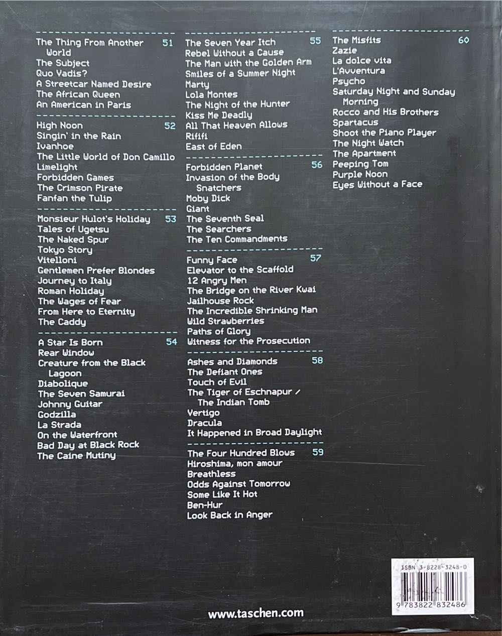 Movies of the 50s - Jurgen Muller (Taschen - Paperback) book collectible [Barcode 9783822832486] - Main Image 2