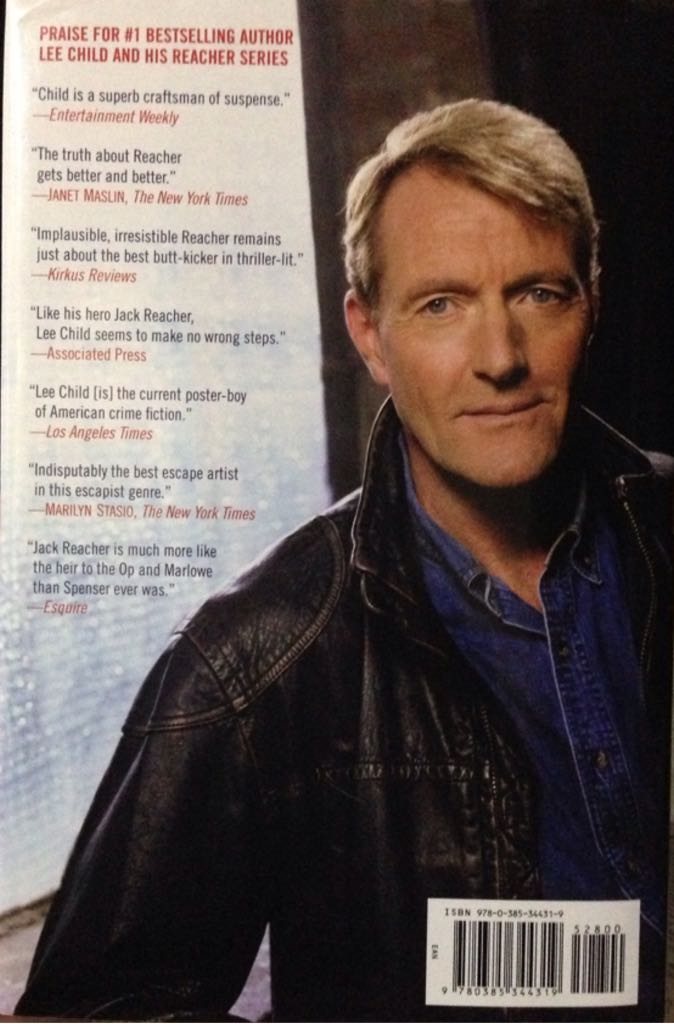 Worth Dying For - Lee Child (Delacorte Press - Hardcover) book collectible [Barcode 9780385344319] - Main Image 2