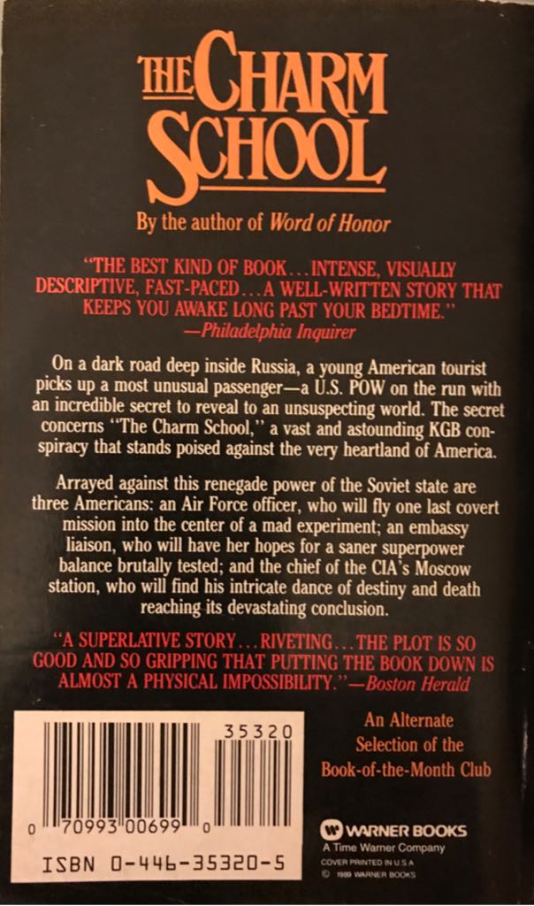 The Charm School - Nelson DeMille (NO - Paperback) book collectible [Barcode 9780446353205] - Main Image 2