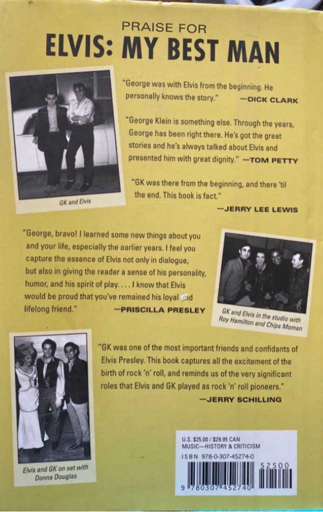 Elvis - Jerry Hopkins (Random House of Canada - Hardcover) book collectible [Barcode 9780307452740] - Main Image 2