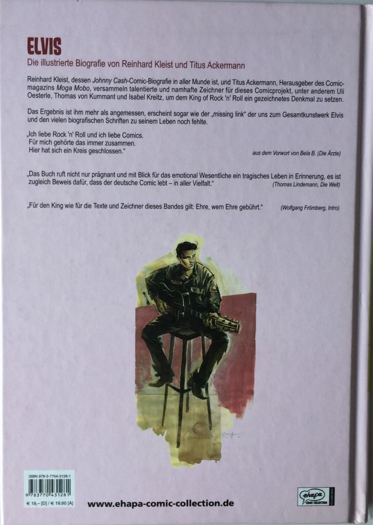 Elvis - Jerry Hopkins (Paperback) book collectible [Barcode 9783770431281] - Main Image 2