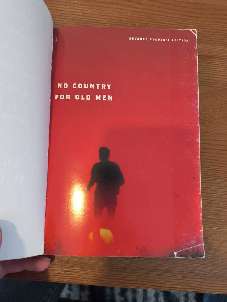 No Country For Old Men - ARC - Cormac McCarthy (Alfred A Knopf Publisher - Paperback) book collectible [Barcode 9780330440301] - Main Image 2