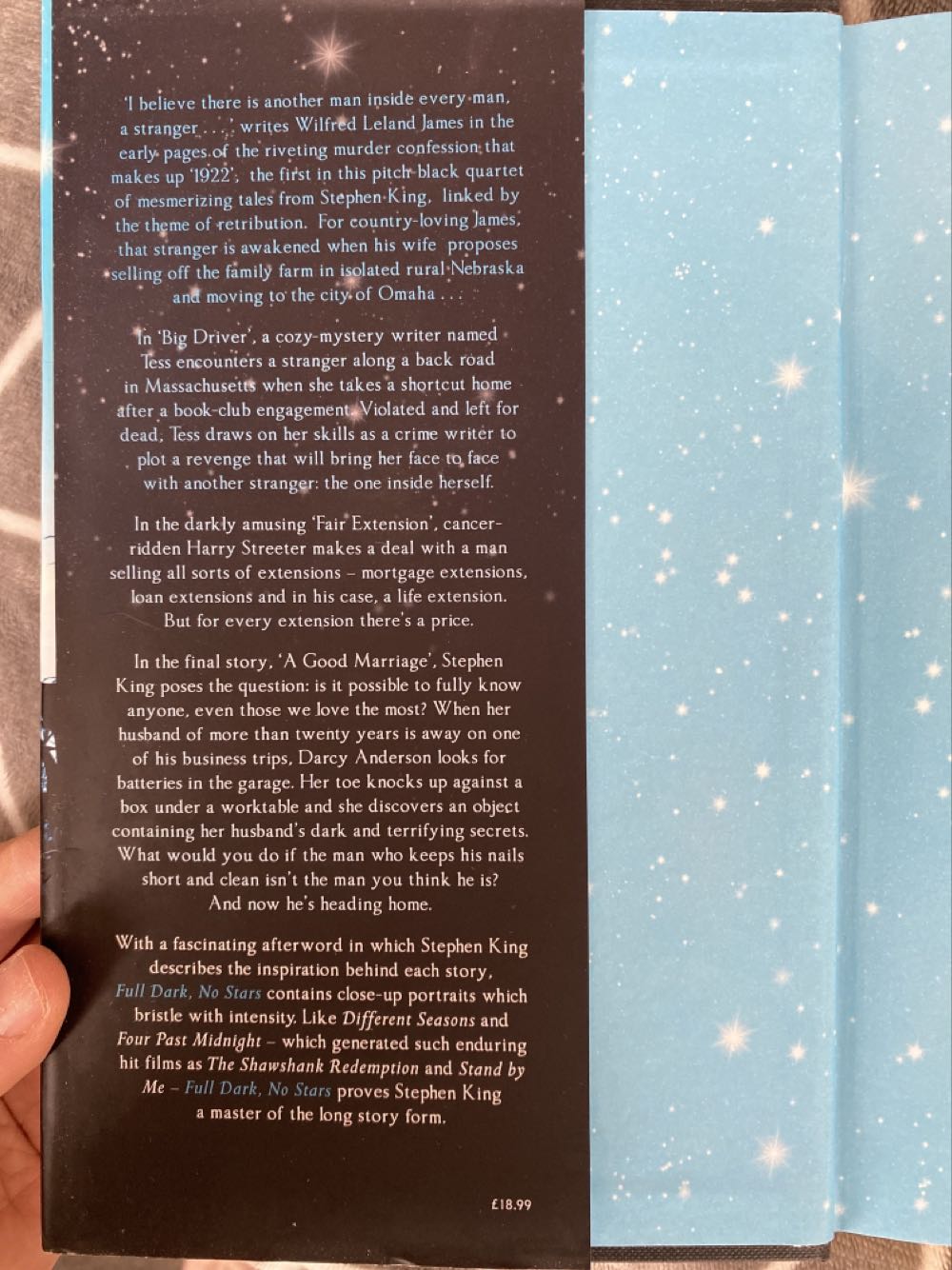 Full Dark, No Stars - Stephen King (Hodder & Stoughton - Hardcover) book collectible [Barcode 9781444712544] - Main Image 2