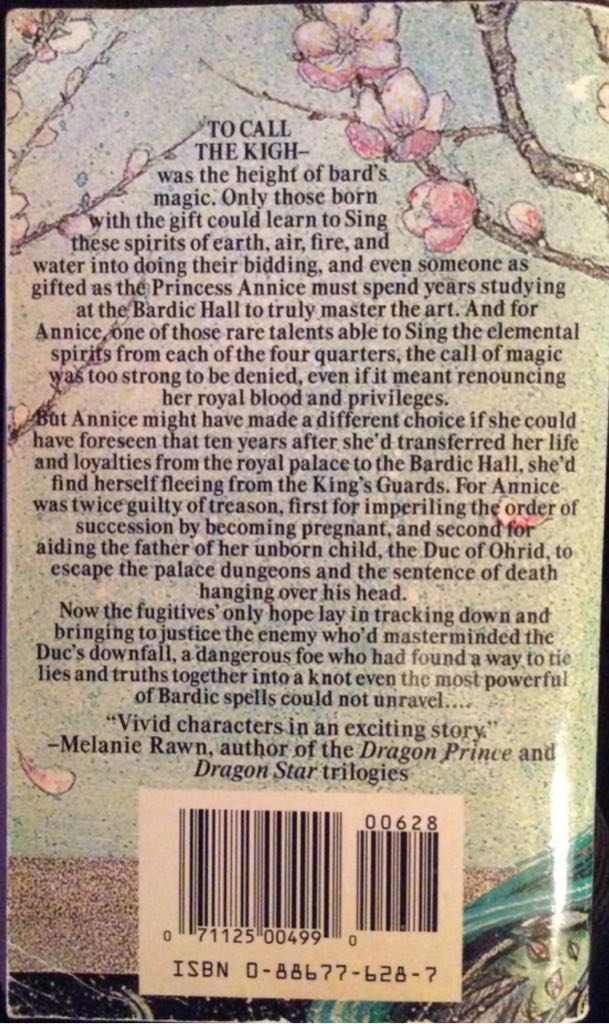 Sing The Four Quarters - Tanya Huff (Daw Books - Paperback) book collectible [Barcode 9780886776282] - Main Image 2