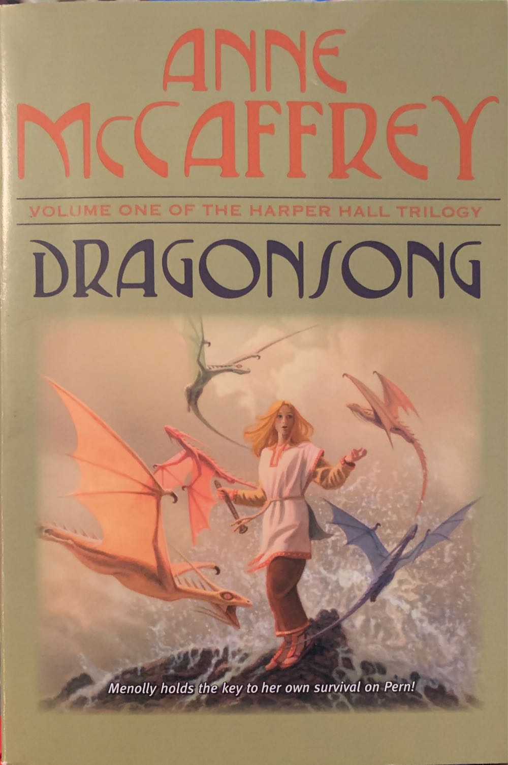 Dragonsong - Anne McCaffrey (Aladdin - Paperback) book collectible [Barcode 9780689860089] - Main Image 2