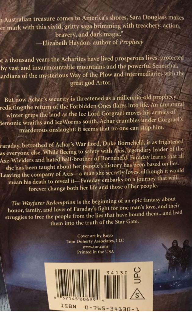 The Wayfarer Redemption 1: The Wayfarer Redemption - Sara Douglass (Tor Fantasy - Paperback) book collectible [Barcode 9780765341303] - Main Image 2