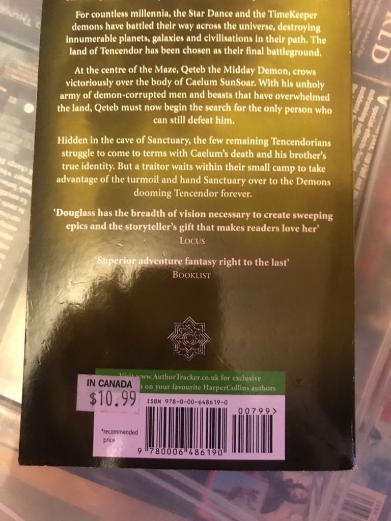 The Wayfarer Redemption 6: Crusader - Sara Douglass (Voyager - Paperback) book collectible [Barcode 9780006486190] - Main Image 2