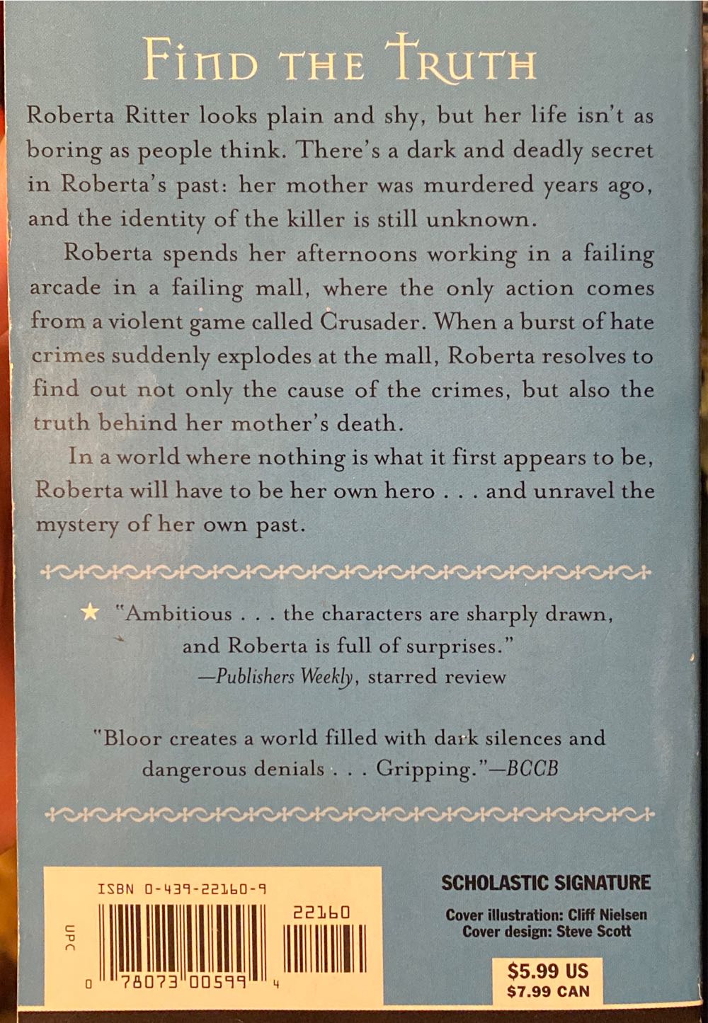 Crusader - Edward Bloor (Scholastic Inc. - Paperback) book collectible [Barcode 9780439221603] - Main Image 2