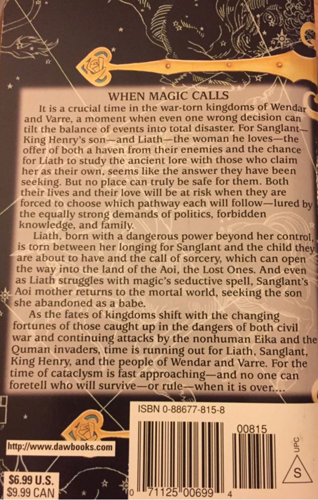 Crown Of Stars 3: The Burning Stone - Kate Elliott (DAW - Paperback) book collectible [Barcode 9780886778156] - Main Image 2