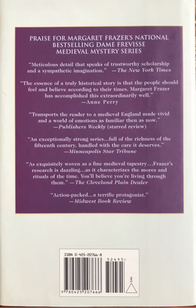Sempsters Tale, The - Margaret Frazer (The Berkley Publishing Group - Hardcover) book collectible [Barcode 9780425207666] - Main Image 2