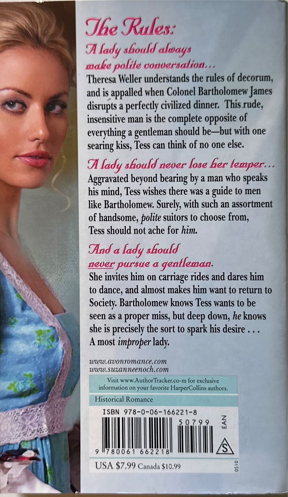 A Lady’s Guide To Improper Behaviour - Suzanne Enoch (Avon - eBook) book collectible [Barcode 9780061662218] - Main Image 2