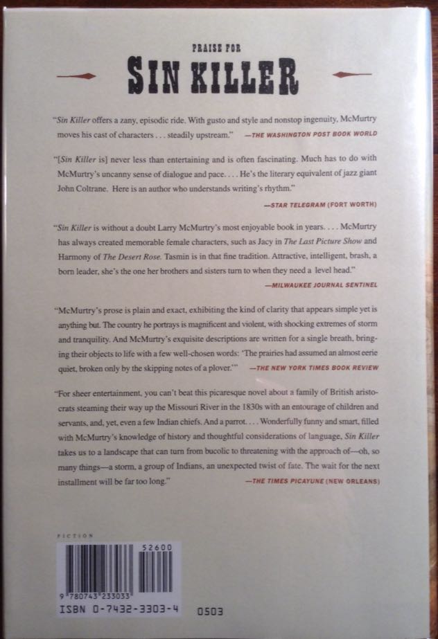 Wandering Hill, The - McMurtry, Larry (Simon & Schuster - Hardcover) book collectible - Main Image 2