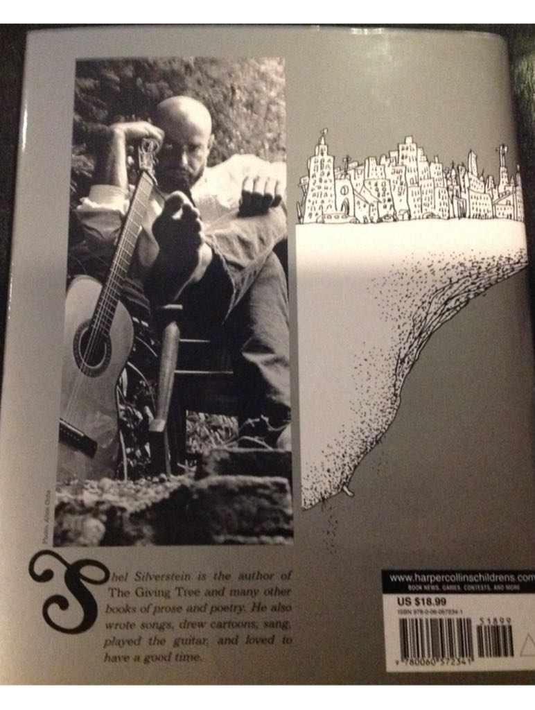 Silverstein, Shel - The Sidewalk Ends - Shel Silverstein (HarperCollins Publishers, Inc. - Hardcover) book collectible [Barcode 9780060572341] - Main Image 2