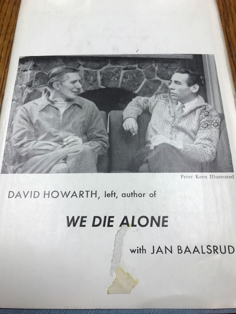 We Die Alone - David Howarth (Collins - Hardcover) book collectible [Barcode 9781599210636] - Main Image 2