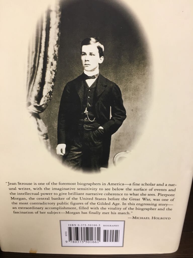 Morgan: American Financier - Jean Strouse (Random House - Hardcover) book collectible [Barcode 9780375501661] - Main Image 2