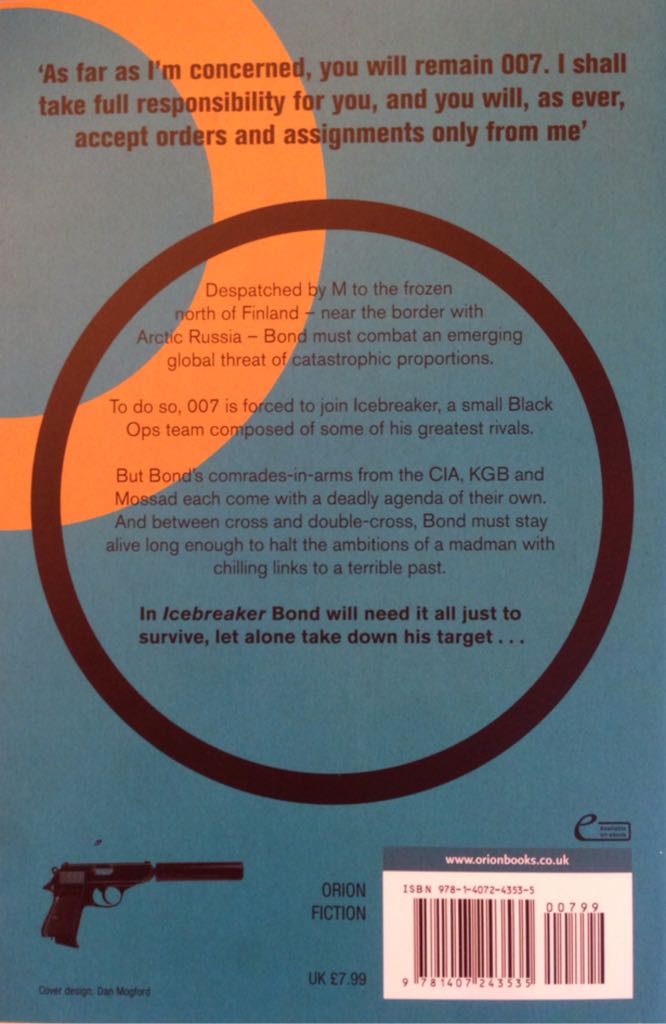 Icebreaker - John Gardner (Orion Books - Trade Paperback) book collectible [Barcode 9781407243535] - Main Image 2