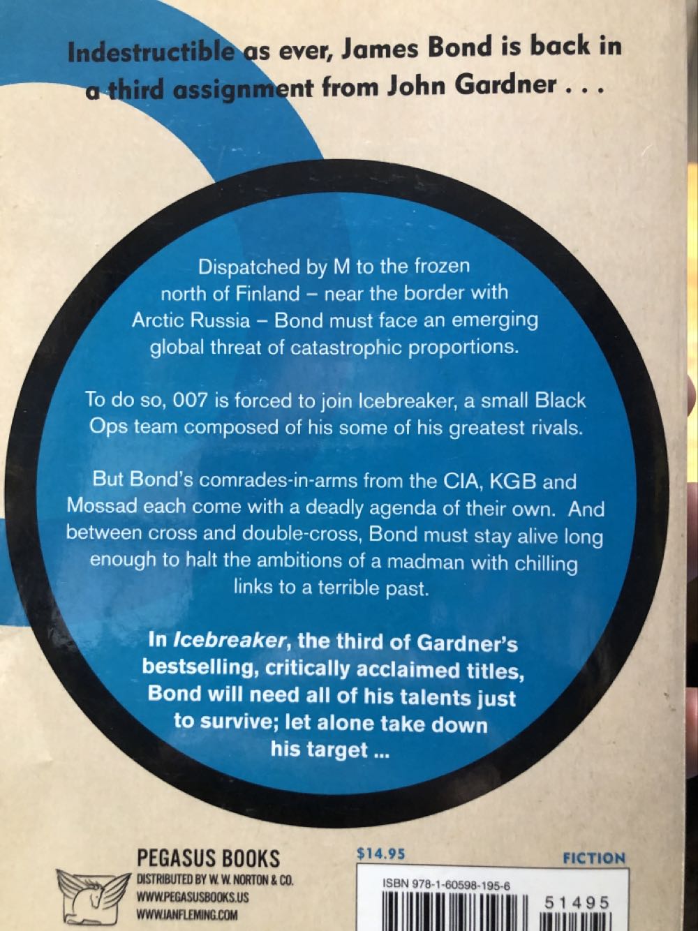 James Bond: Icebreaker - John Gardner (Pegasus Books - Trade Paperback) book collectible [Barcode 9781605981956] - Main Image 2