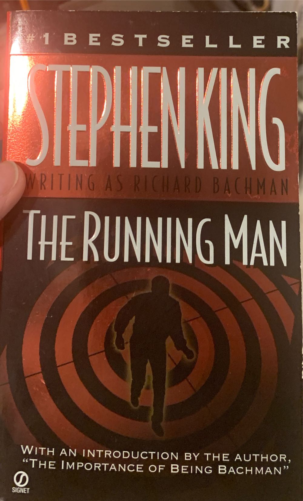 The Running Man - Stephen King (Signet Novel - Paperback) book collectible [Barcode 9780451197962] - Main Image 3