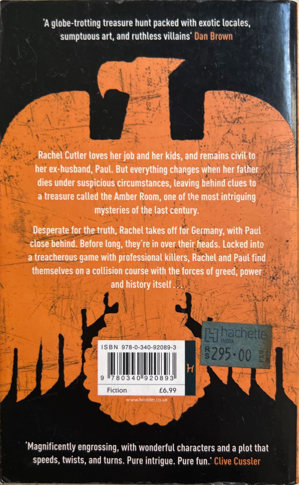 The Amber Room - Steve Berry (Hodder & Stoughton - Paperback) book collectible [Barcode 9780340920893] - Main Image 2