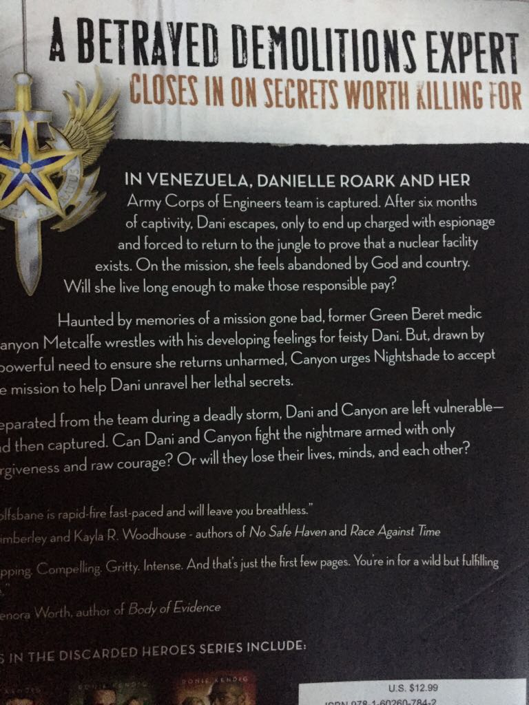 Wolfsbane - Ronie Kendig (Barbour Books - Paperback) book collectible [Barcode 9781602607842] - Main Image 2