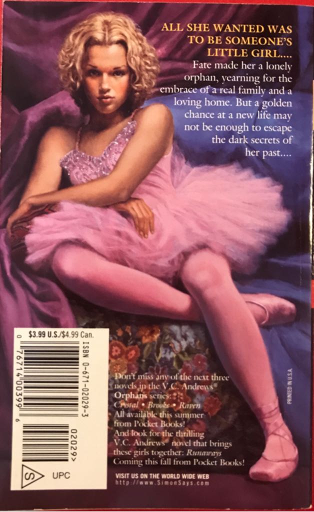 Butterfly - V. C Andrews (Paperback) book collectible - Main Image 2